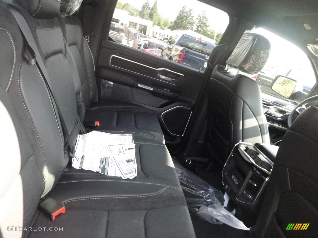 2019 1500 Laramie Crew Cab 4x4 - Diamond Black Crystal Pearl / Black photo #12