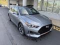 Sonic Silver 2020 Hyundai Veloster Turbo Exterior