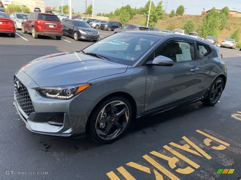 Sonic Silver 2020 Hyundai Veloster Turbo Exterior Photo #134864580