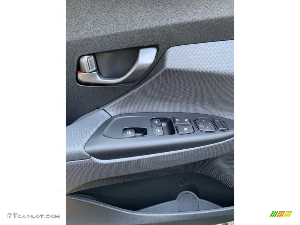 2020 Hyundai Veloster Turbo Black Door Panel Photo #134864658