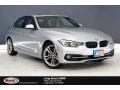 Glacier Silver Metallic 2017 BMW 3 Series 330e iPerfomance Sedan