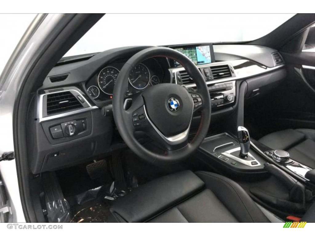 2017 3 Series 330e iPerfomance Sedan - Glacier Silver Metallic / Black photo #17