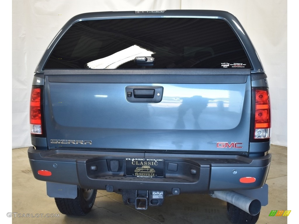 2012 Sierra 2500HD Denali Crew Cab 4x4 - Stealth Gray Metallic / Ebony photo #3