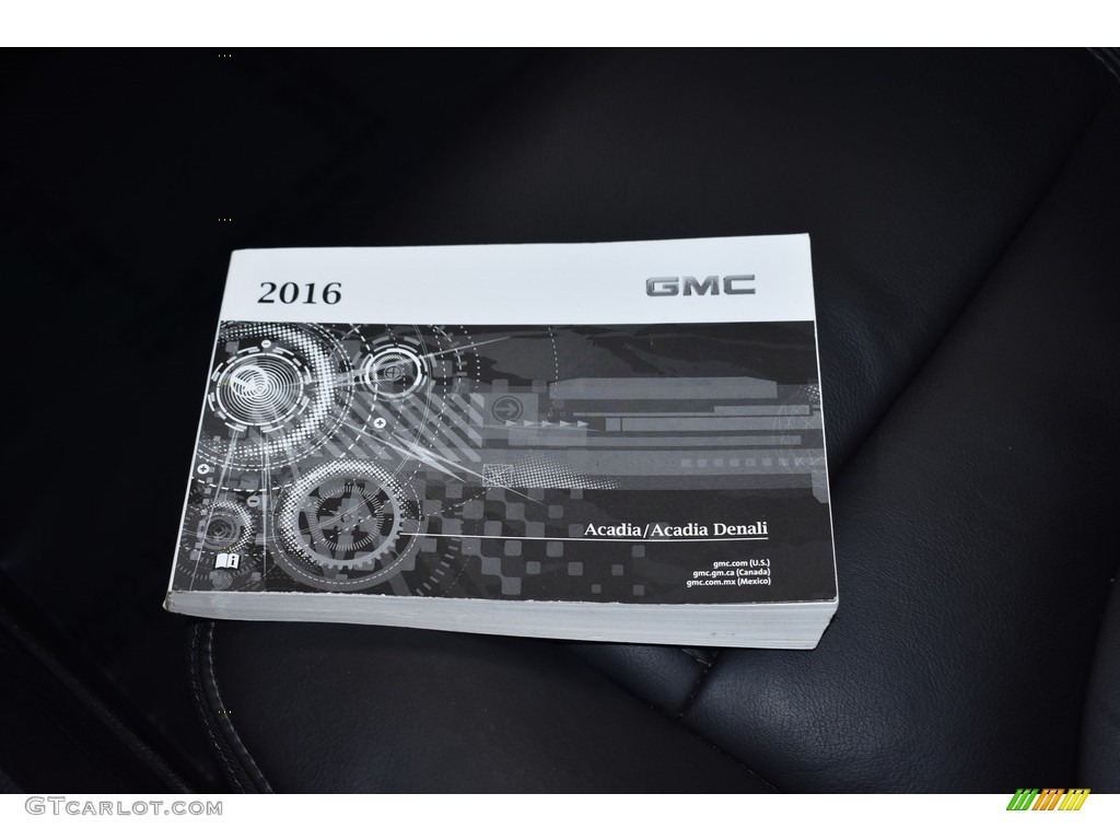 2016 Acadia SLT - Sparkling Silver Metallic / Ebony photo #17