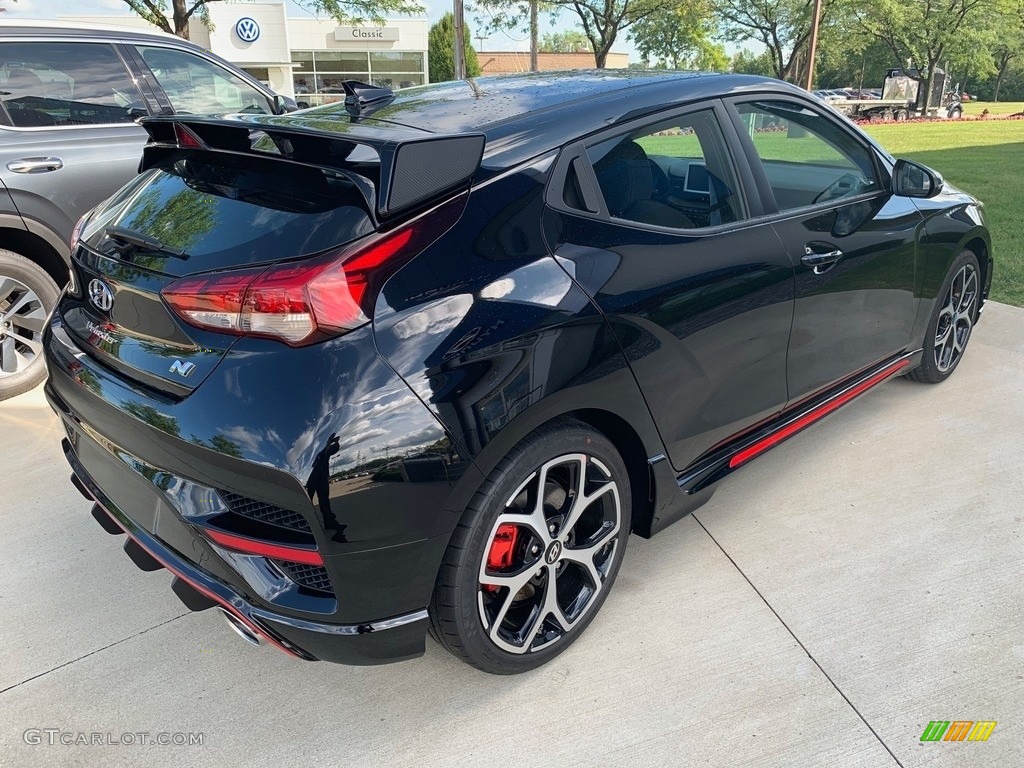 2020 Veloster N - Performance Blue / Black photo #2