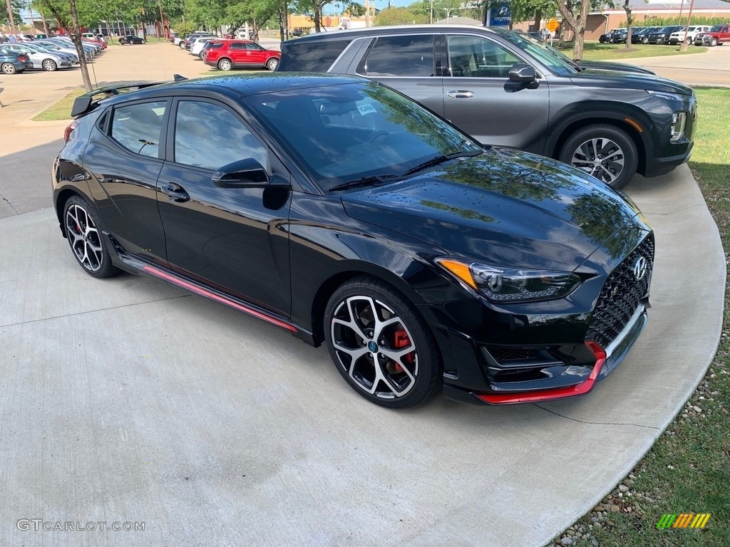 Performance Blue 2020 Hyundai Veloster N Exterior Photo #134867678