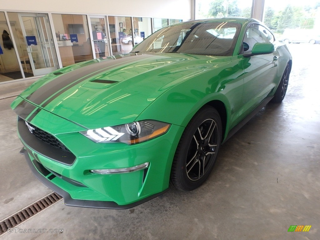 Need For Green 2019 Ford Mustang EcoBoost Fastback Exterior Photo #134868182