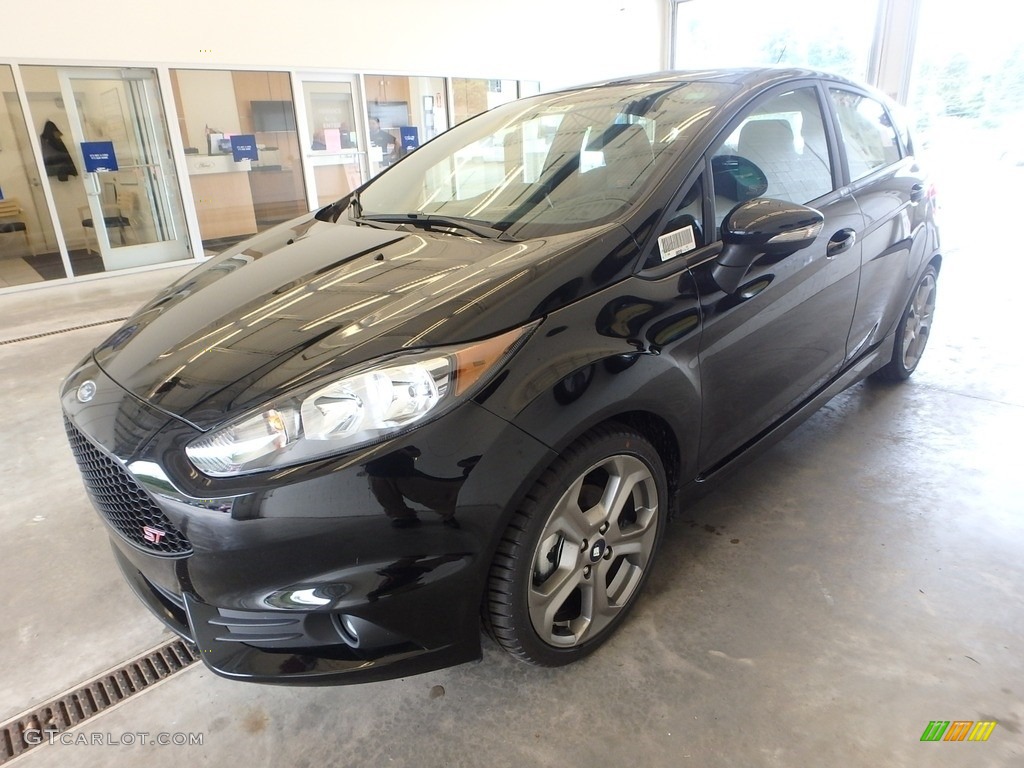 2019 Fiesta ST Hatchback - Shadow Black / Smoke Storm/Charcoal Recaro photo #5