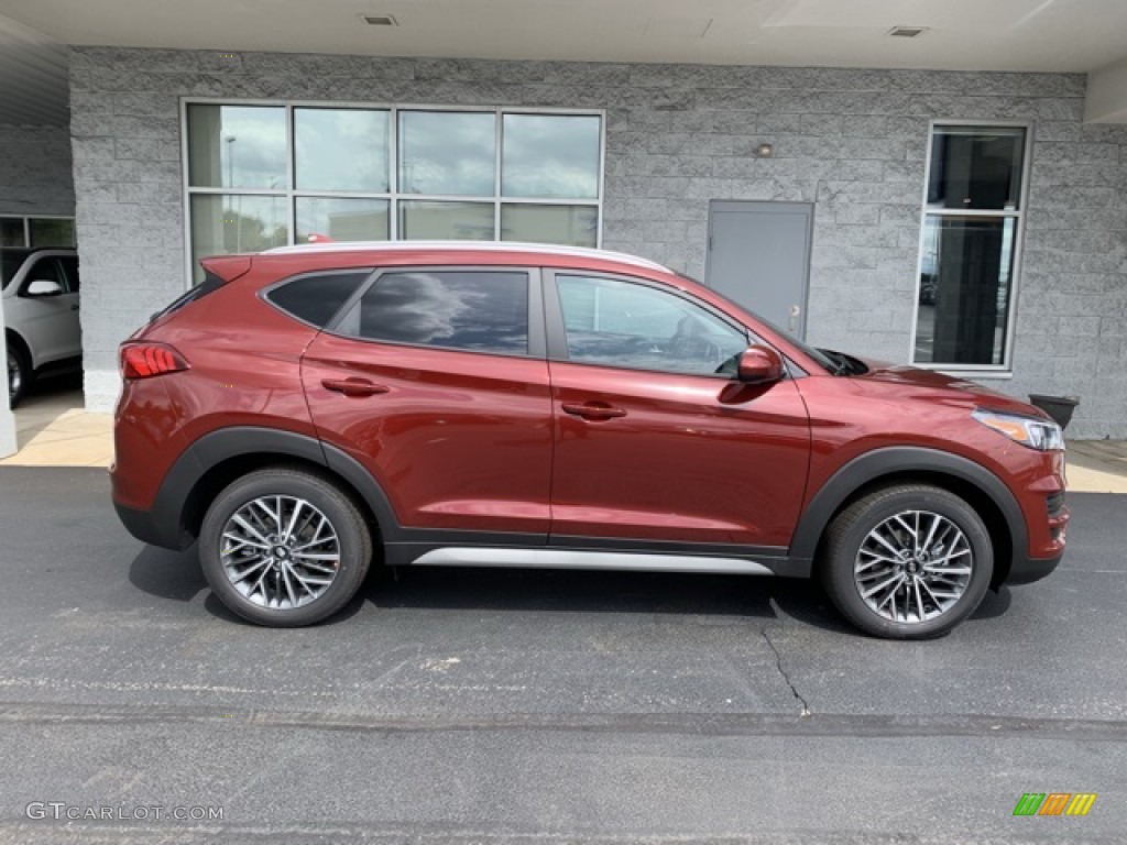 Gemstone Red 2020 Hyundai Tucson SEL AWD Exterior Photo #134868728