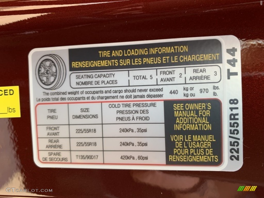 2020 Hyundai Tucson SEL AWD Info Tag Photo #134868866
