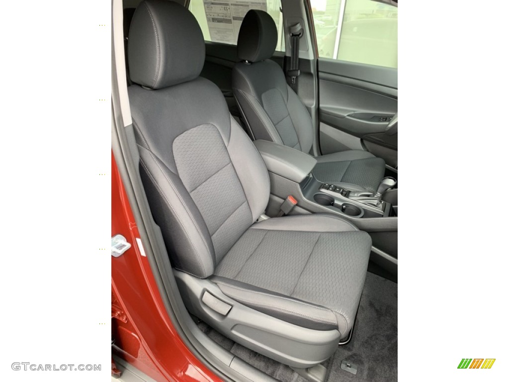 Gray Interior 2020 Hyundai Tucson SEL AWD Photo #134869145