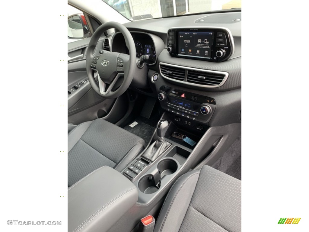 2020 Hyundai Tucson SEL AWD Gray Dashboard Photo #134869169