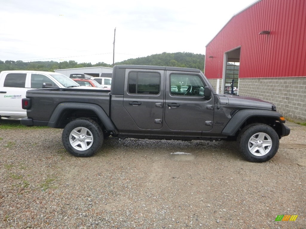 2020 Gladiator Sport 4x4 - Granite Crystal Metallic / Black photo #6