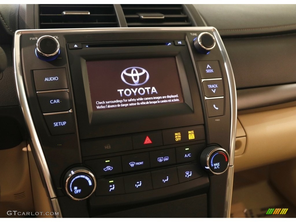 2015 Camry LE - Ruby Flare Pearl / Almond photo #8