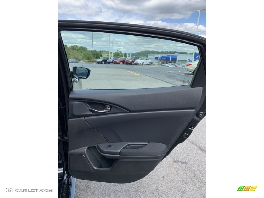 2019 Civic Sport Hatchback - Crystal Black Pearl / Black photo #23
