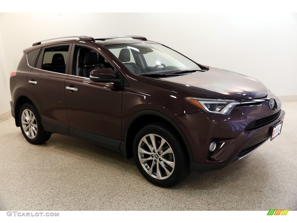 2017 RAV4 Limited AWD - Black / Black photo #1