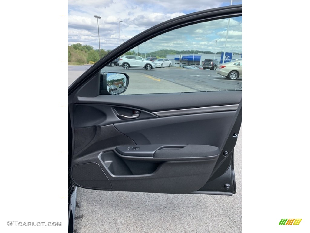 2019 Civic Sport Hatchback - Crystal Black Pearl / Black photo #26