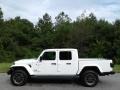 2020 Bright White Jeep Gladiator Overland 4x4  photo #1