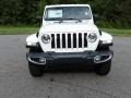 2020 Bright White Jeep Gladiator Overland 4x4  photo #3