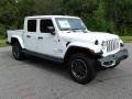 2020 Bright White Jeep Gladiator Overland 4x4  photo #4