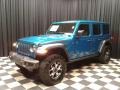 Front 3/4 View of 2020 Wrangler Unlimited Rubicon 4x4