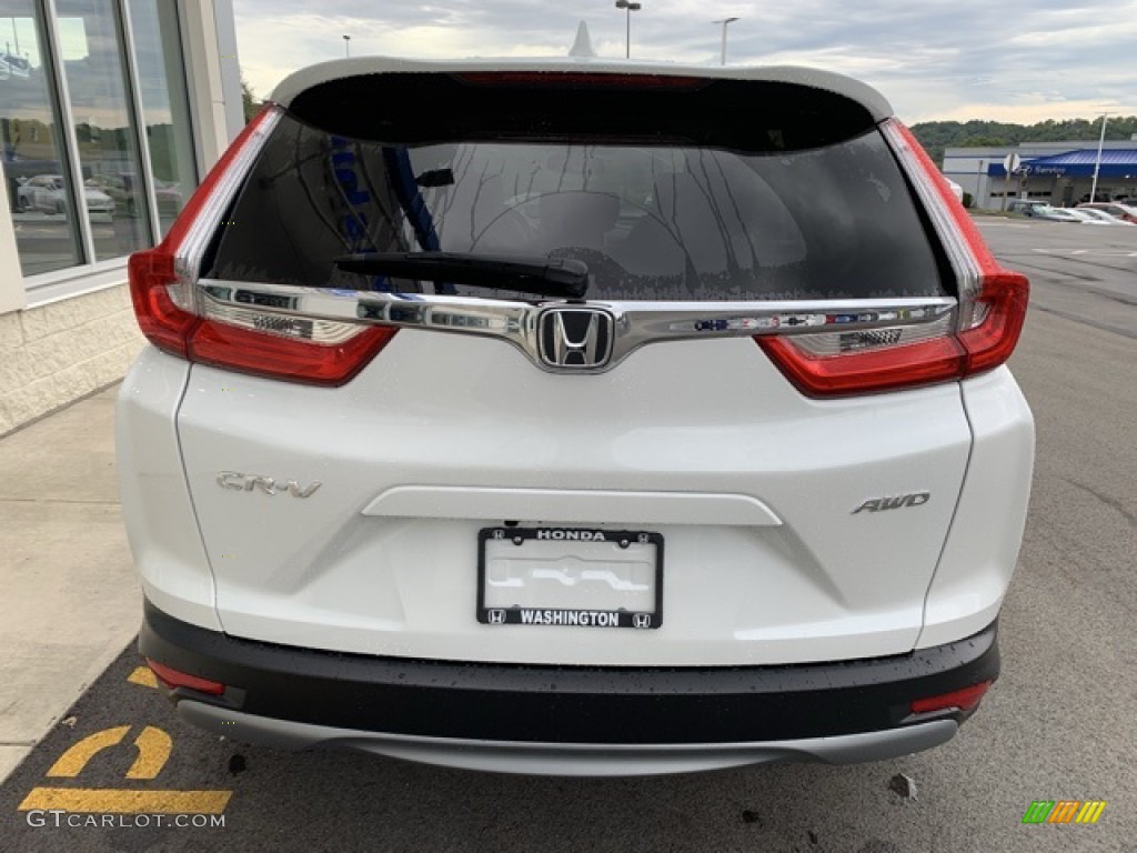 2019 CR-V EX-L AWD - Platinum White Pearl / Gray photo #6