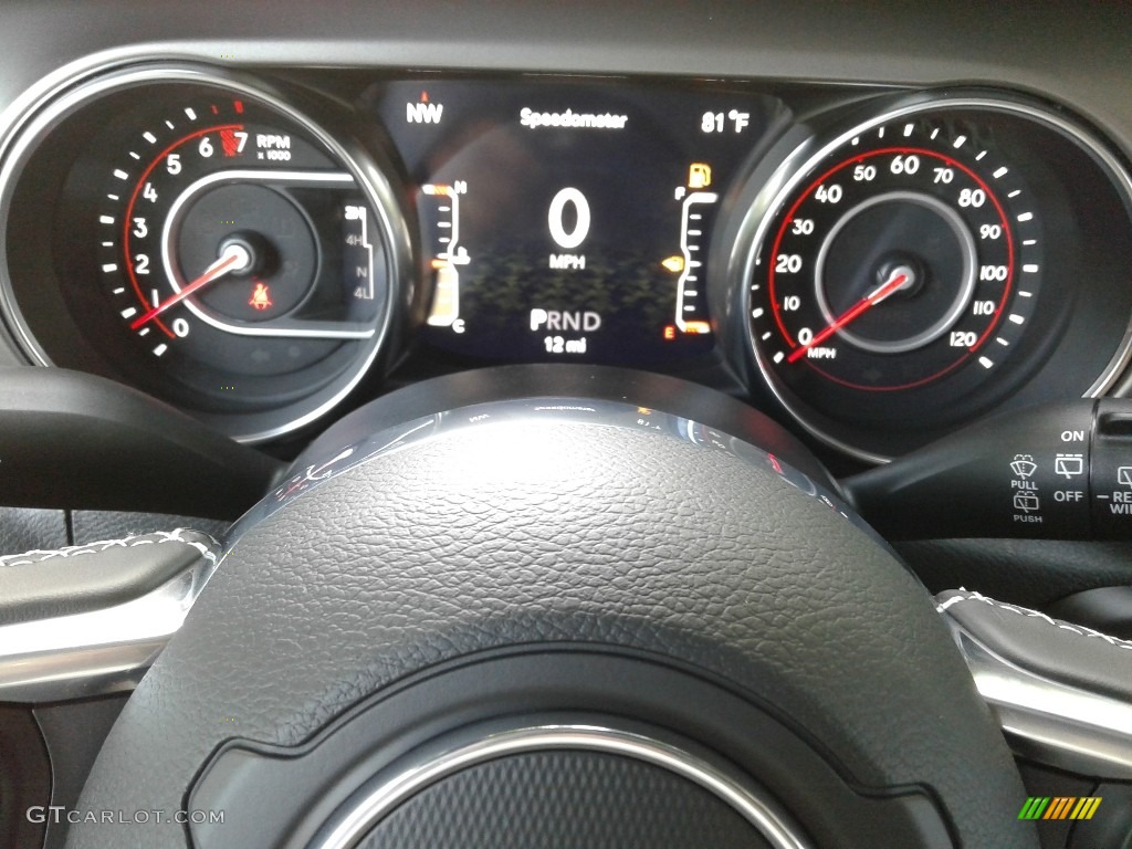 2020 Jeep Wrangler Unlimited Rubicon 4x4 Gauges Photo #134872925