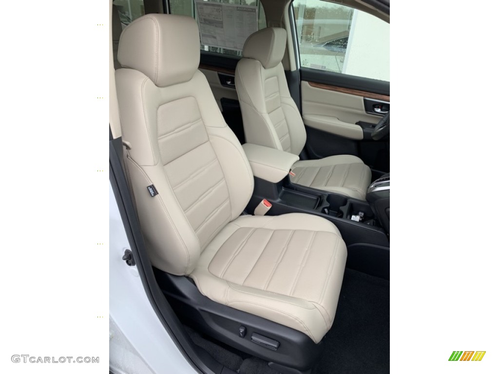 2019 CR-V EX-L AWD - Platinum White Pearl / Gray photo #28