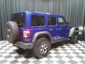 2020 Ocean Blue Metallic Jeep Wrangler Unlimited Rubicon 4x4  photo #6