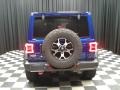 2020 Ocean Blue Metallic Jeep Wrangler Unlimited Rubicon 4x4  photo #7