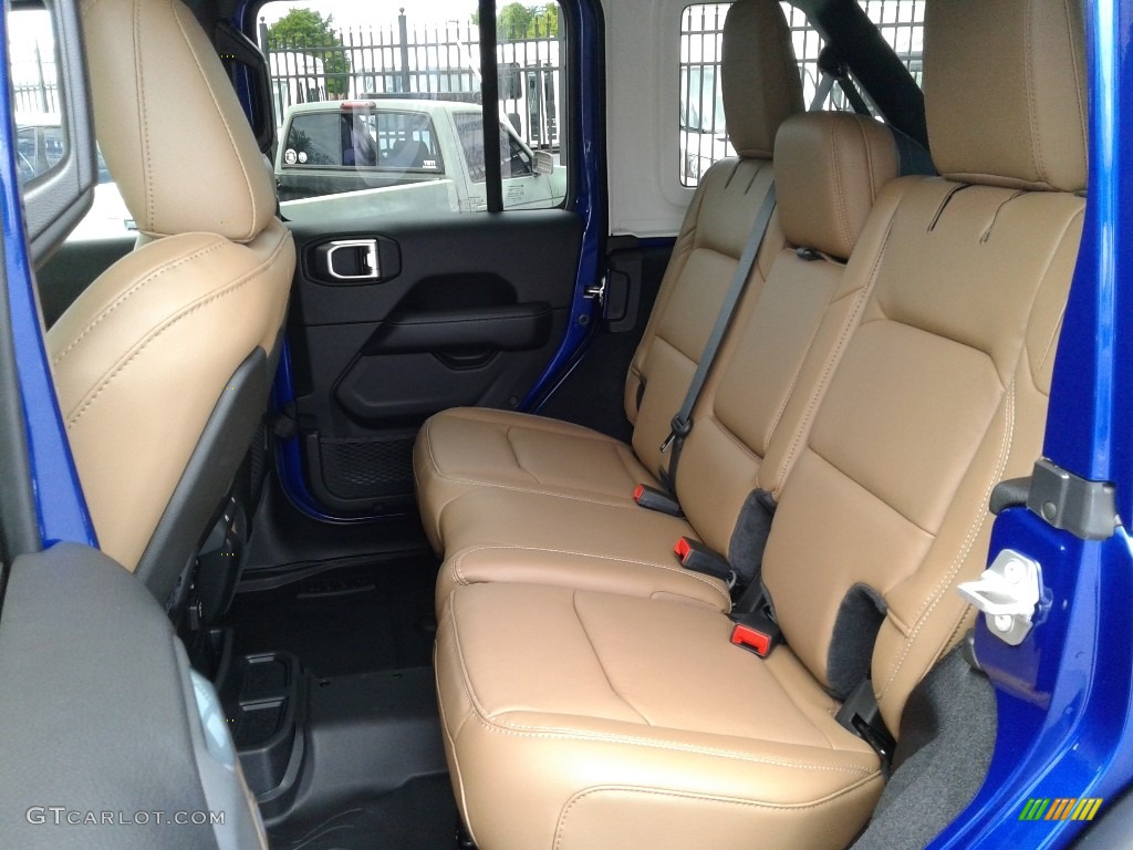 2020 Wrangler Unlimited Rubicon 4x4 - Ocean Blue Metallic / Dark Saddle/Black photo #11