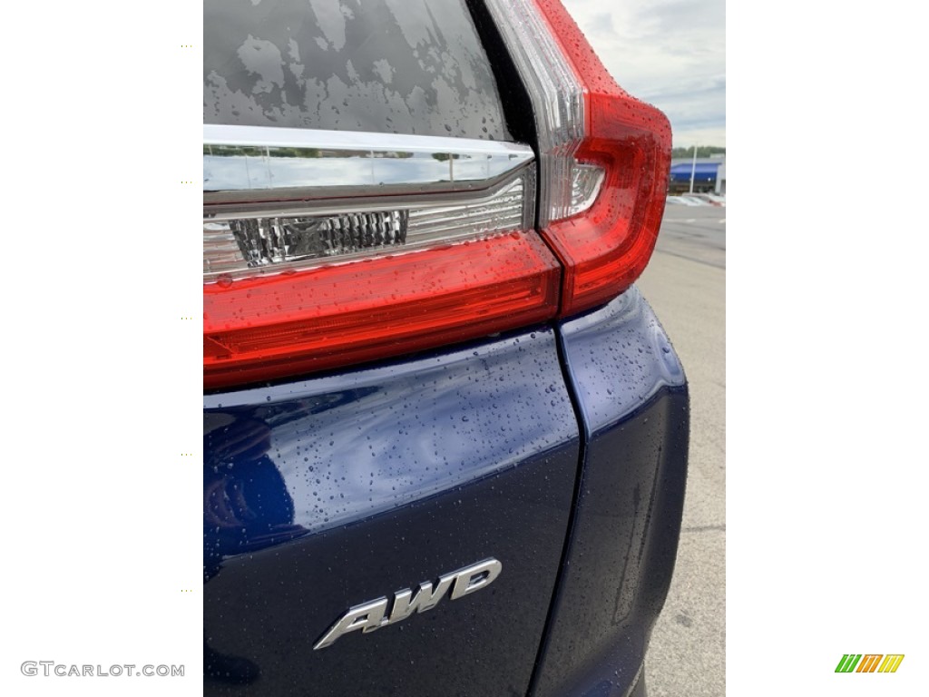 2019 CR-V EX AWD - Obsidian Blue Pearl / Gray photo #22