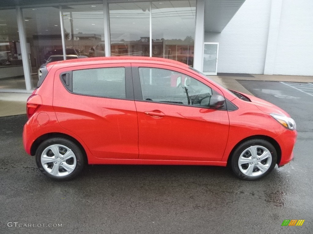 Red Hot 2020 Chevrolet Spark LS Exterior Photo #134874191