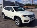 2019 White Jeep Compass Latitude 4x4  photo #1