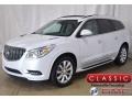 White Frost Tricoat 2017 Buick Enclave Premium AWD