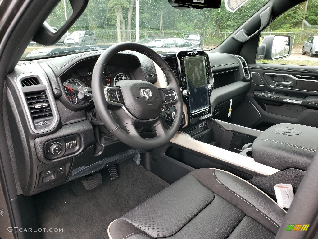 2019 1500 Laramie Crew Cab 4x4 - Granite Crystal Metallic / Black photo #7