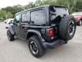 2020 Black Jeep Wrangler Unlimited Rubicon 4x4  photo #4