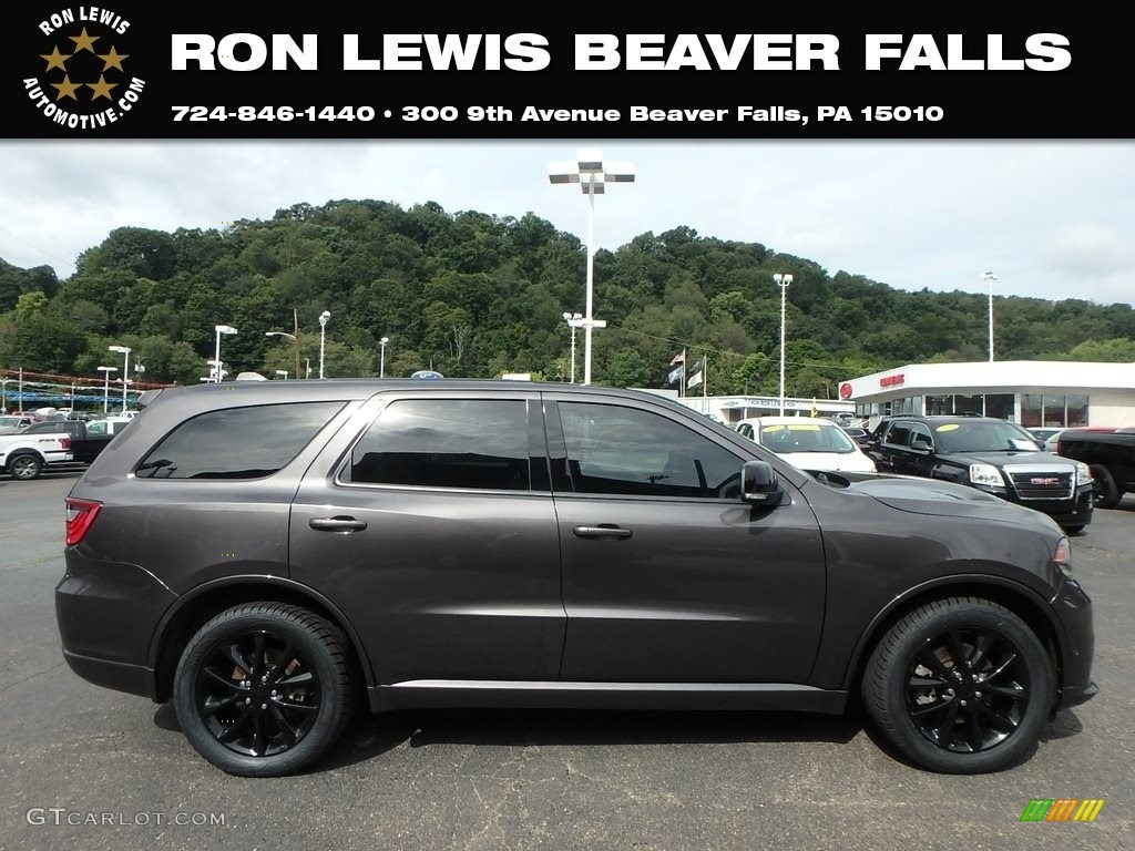 2018 Durango R/T AWD - Bruiser Gray / Black photo #1