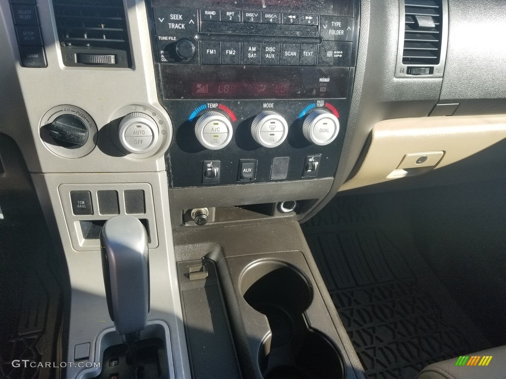 2007 Tundra Limited Double Cab 4x4 - Super White / Beige photo #9