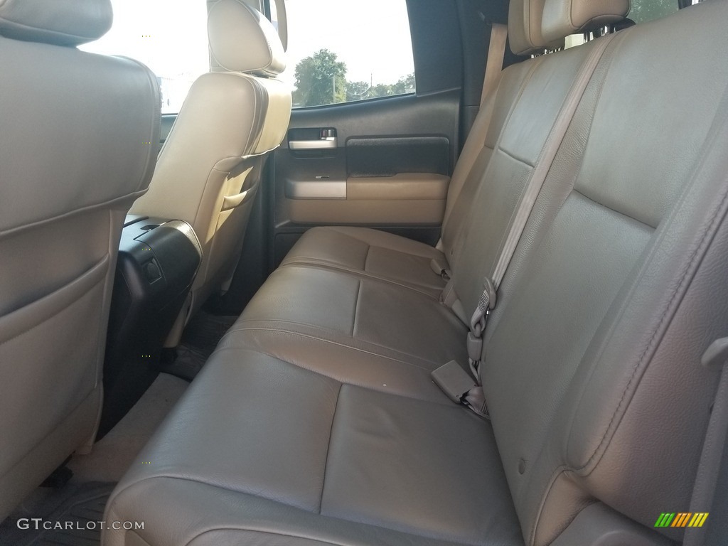 2007 Tundra Limited Double Cab 4x4 - Super White / Beige photo #12