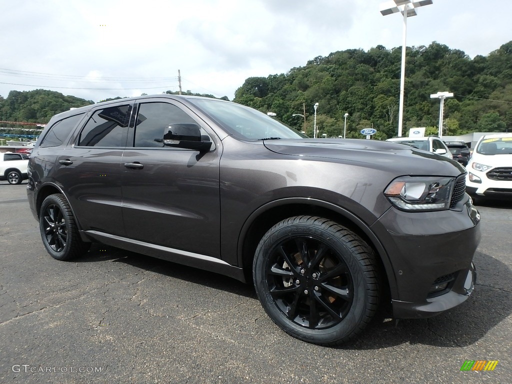 2018 Durango R/T AWD - Bruiser Gray / Black photo #9