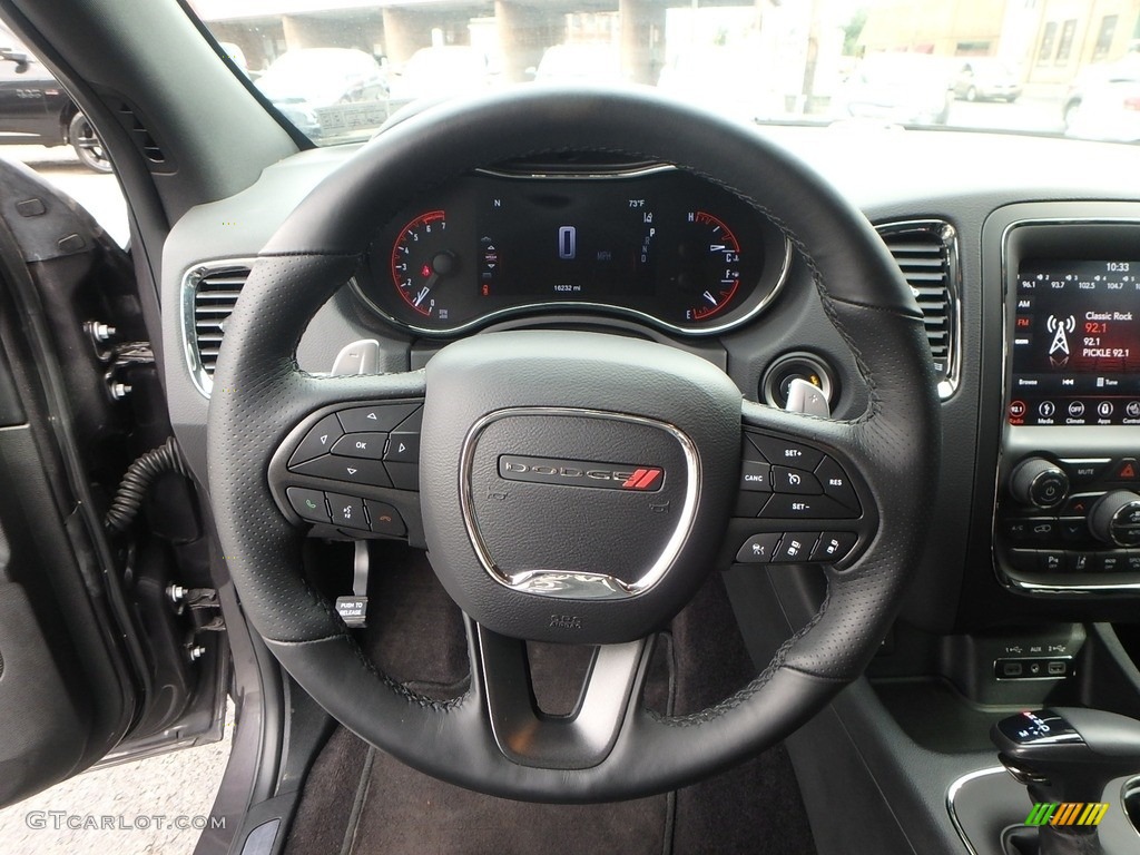 2018 Durango R/T AWD - Bruiser Gray / Black photo #16
