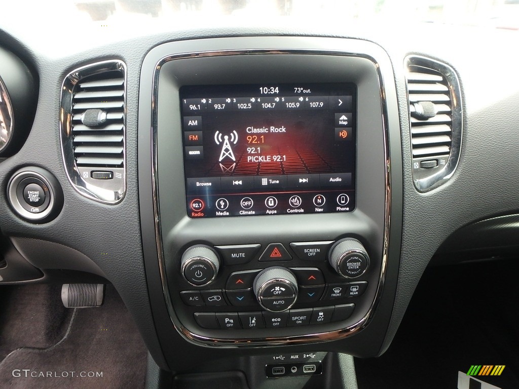 2018 Durango R/T AWD - Bruiser Gray / Black photo #18