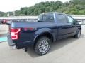 2019 Blue Jeans Ford F150 Lariat SuperCrew 4x4  photo #2