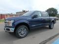 2019 Blue Jeans Ford F150 Lariat SuperCrew 4x4  photo #6