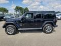 2020 Black Jeep Wrangler Unlimited Sahara 4x4  photo #3