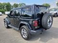 2020 Black Jeep Wrangler Unlimited Sahara 4x4  photo #4