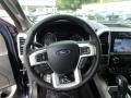 Black 2019 Ford F150 Lariat SuperCrew 4x4 Steering Wheel