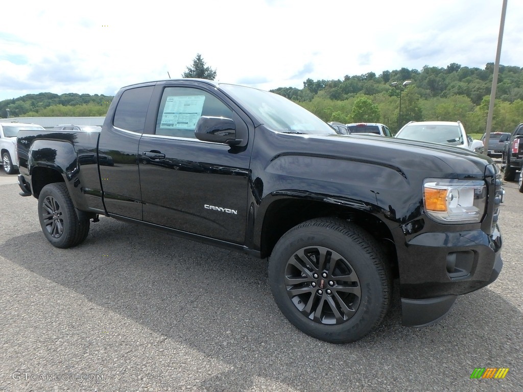 Onyx Black 2020 GMC Canyon SLE Crew Cab 4WD Exterior Photo #134880503
