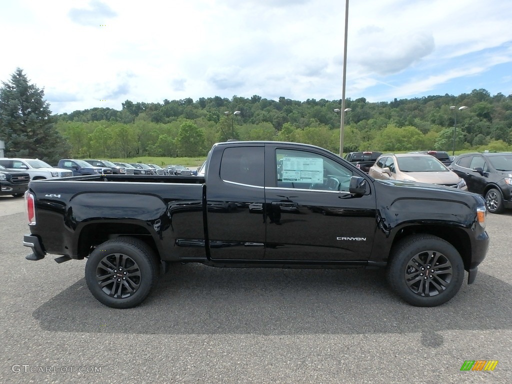 Onyx Black 2020 GMC Canyon SLE Crew Cab 4WD Exterior Photo #134880530